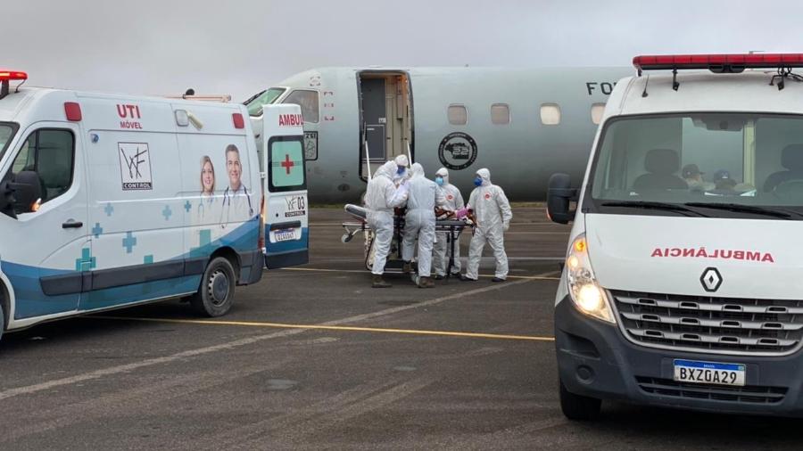 Leia mais sobre o artigo COLAPSO NO AMAZONAS: FAB leva primeiros pacientes para outros estados